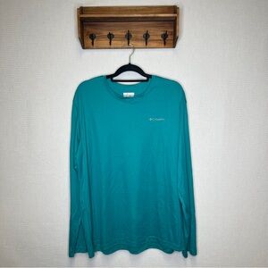 Columbia Teal Long Sleeve Shirt